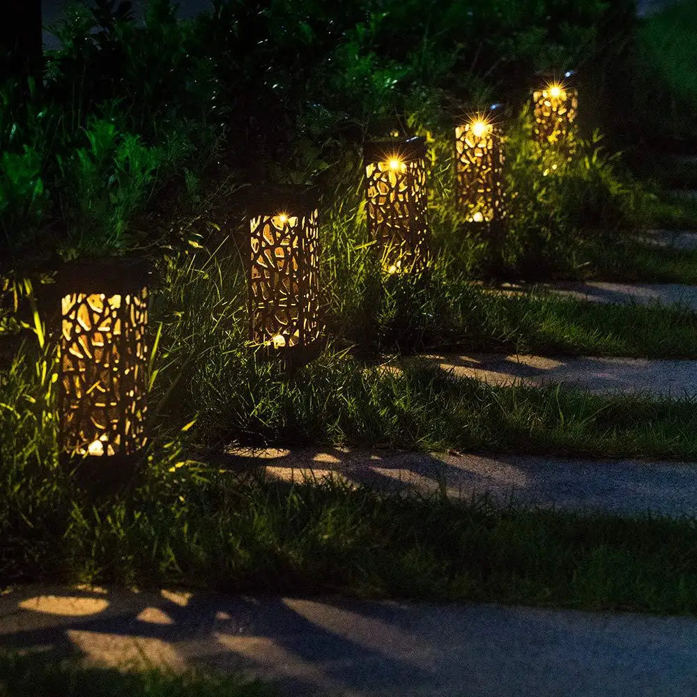 GardenGlow™ - Paquete de luces decorativas solares (paquete de 4)