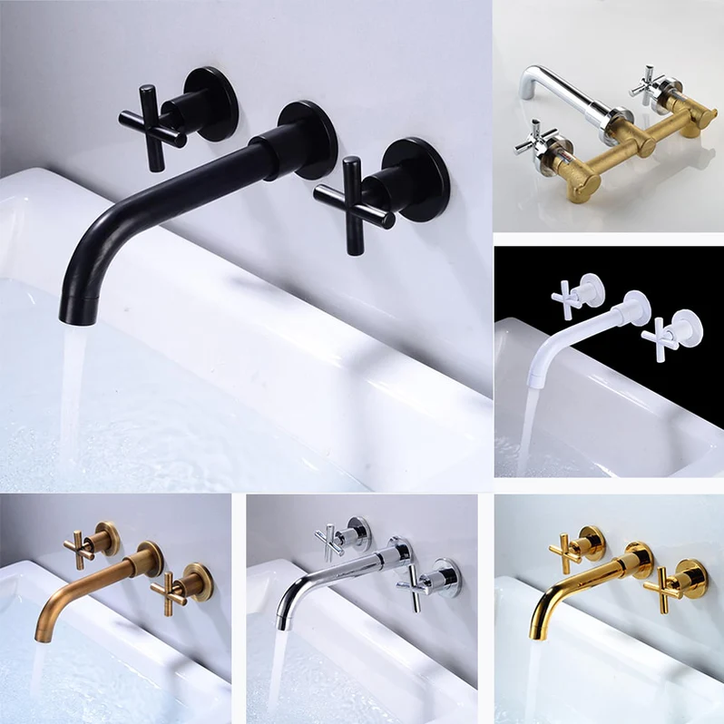 Cariatis - 360° Two Handle Bathroom Faucet