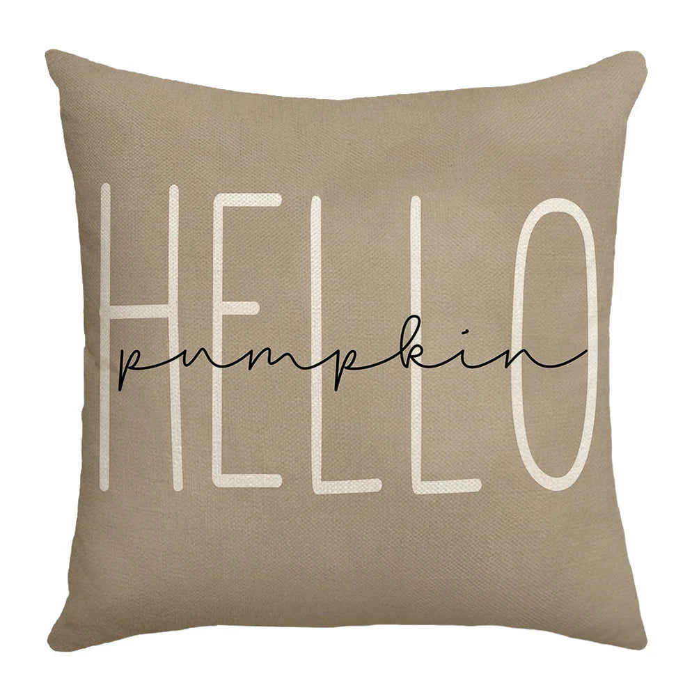 Amber - Pumpkin Pillowcases