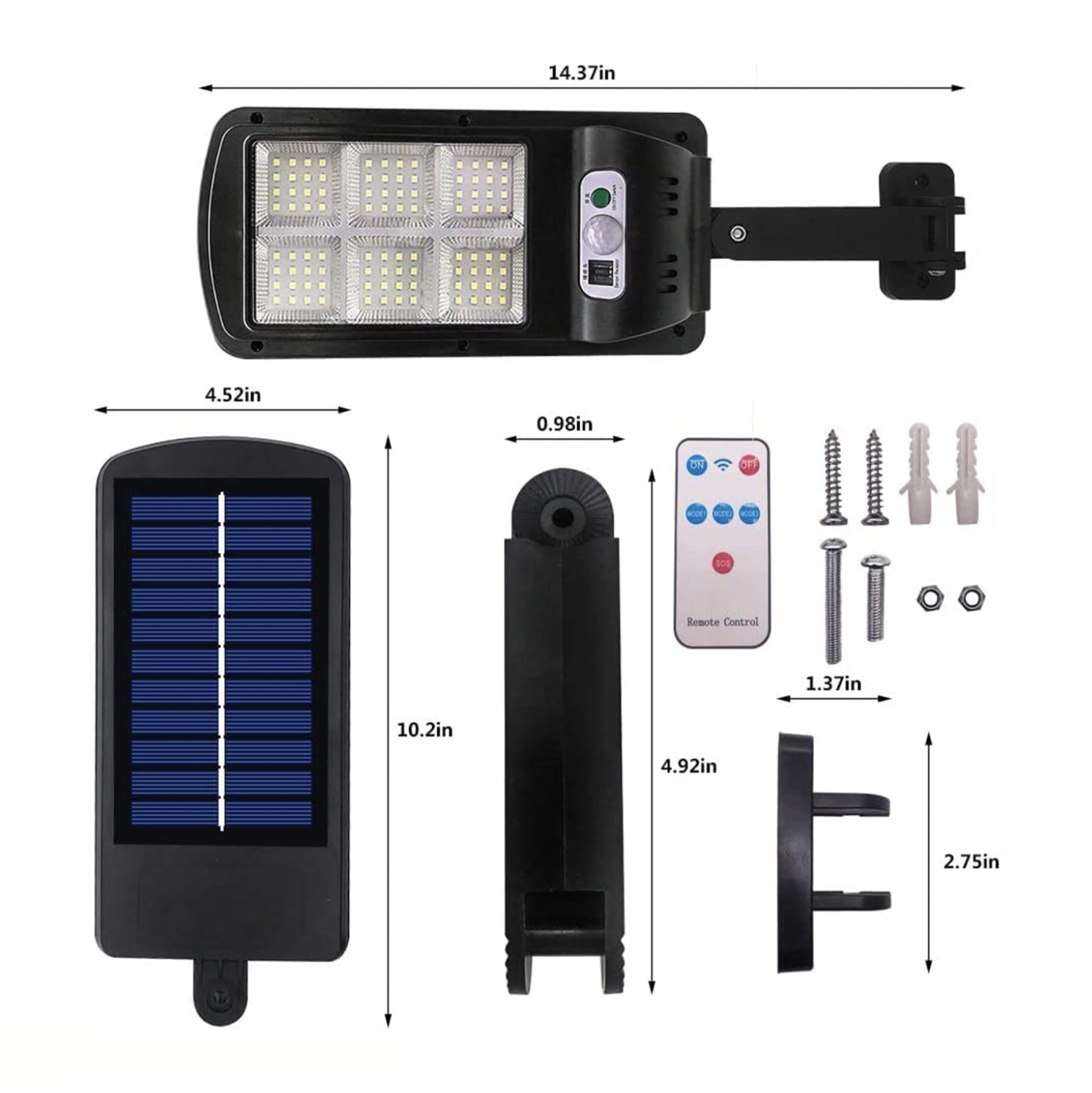 IlluminateSolar™- The Ultra Bright Solar Powered Street LED Lamp