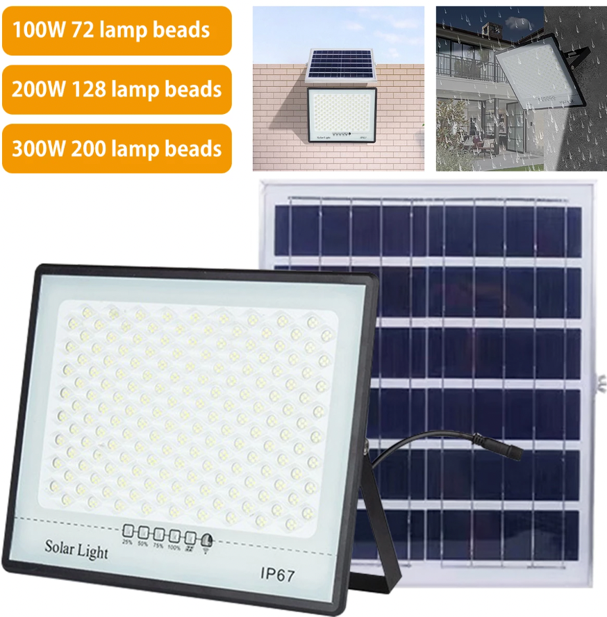 SolarBeam™ 300W - Mega-Watt Solar Floodlight