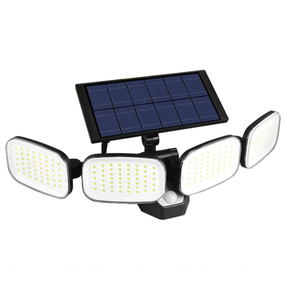 GlowFlexMEGA™ - 200 LED solar light with motion sensor