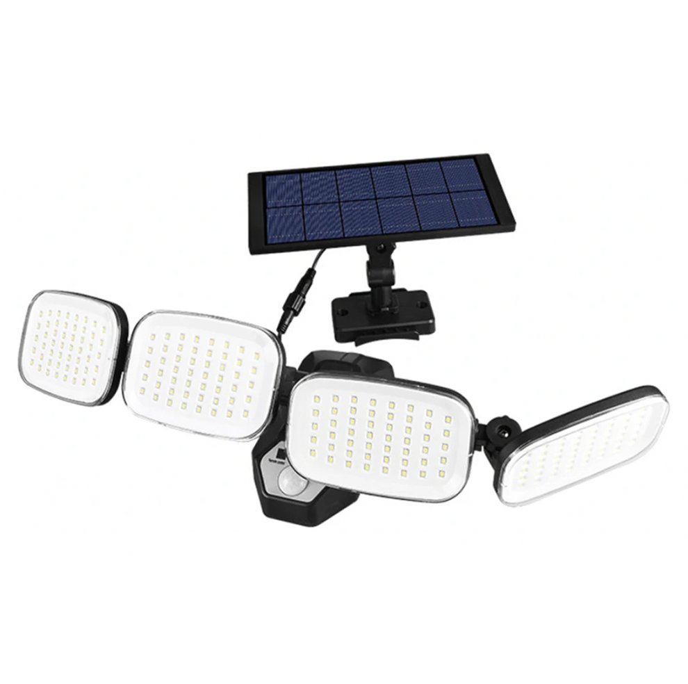 GlowFlexMEGA™ - 200 LED solar light with motion sensor