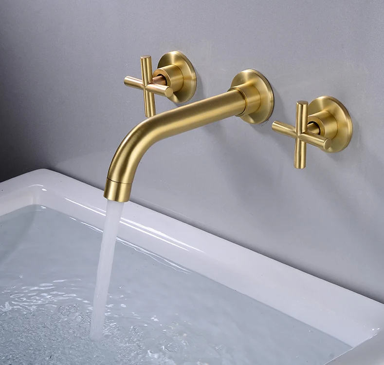 Cariatis - 360° Two Handle Bathroom Faucet