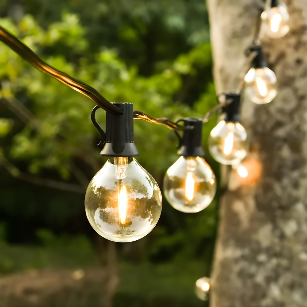 SolarBulb™ - Dual Power Sphere String Lights