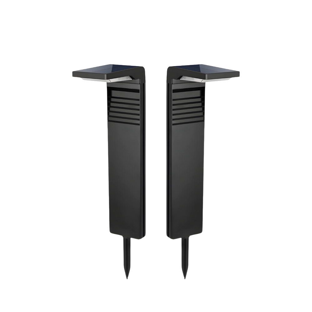 Opulent Bollard™ - Innovative Solar Bollard Lights (2 Pack)