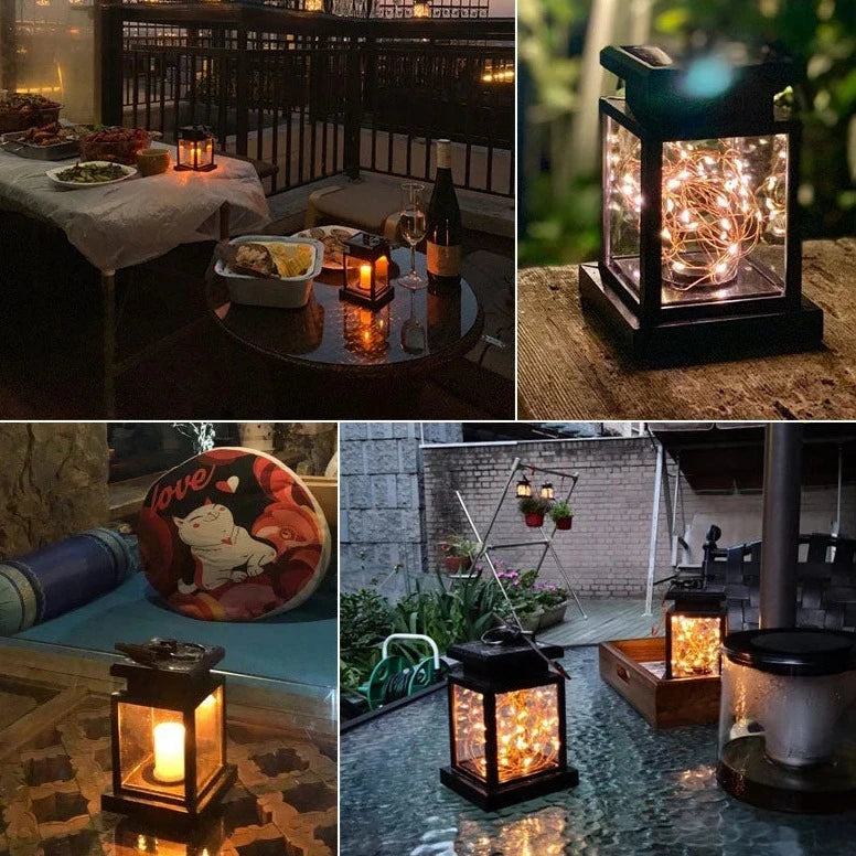 SolarGlow™ - Outdoor LED Hanging Lanterns