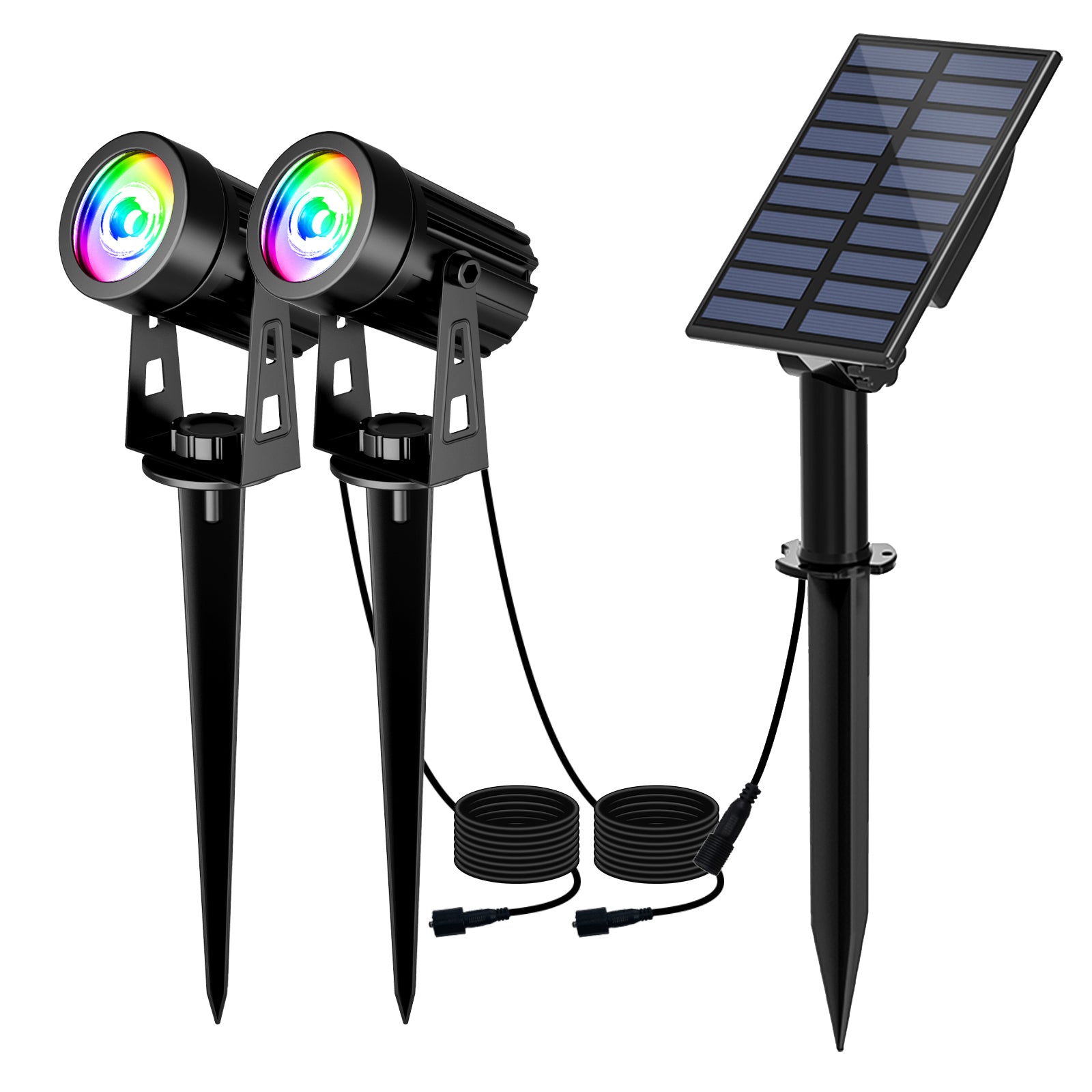 ColorSplash™ - Solar RGB Outdoor Spotlights