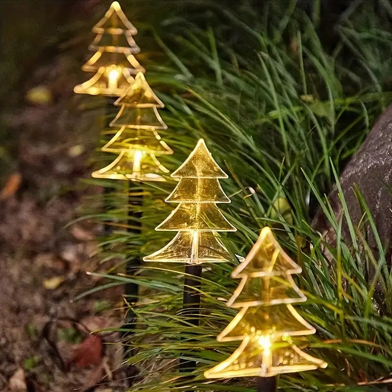 5pcs Solar Winter Pathway Lights