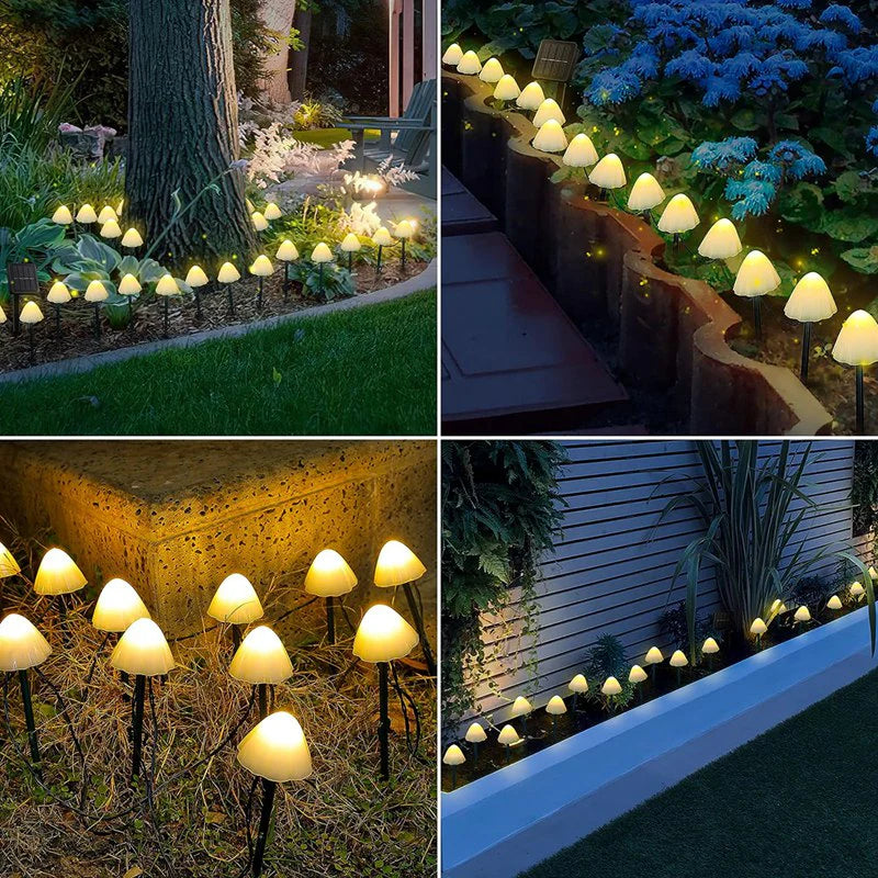 SunShroom™ - Luces solares en forma de setas para jardín