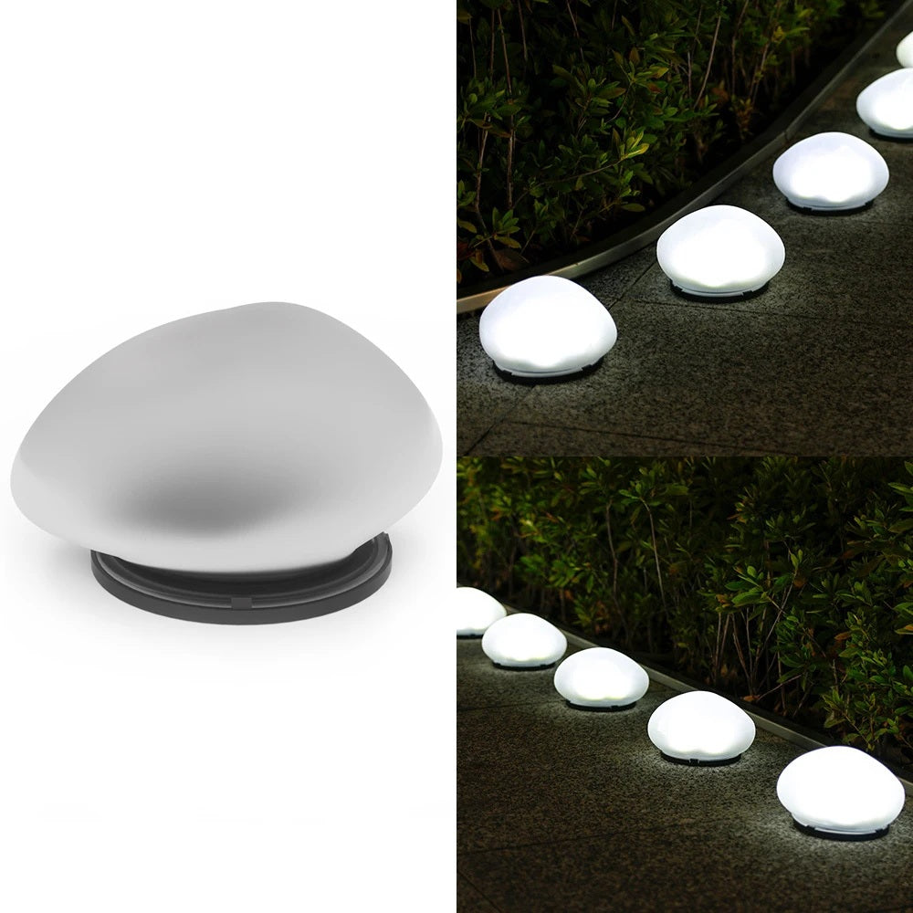 GlowPebble Solar Garden Lights 2pcs