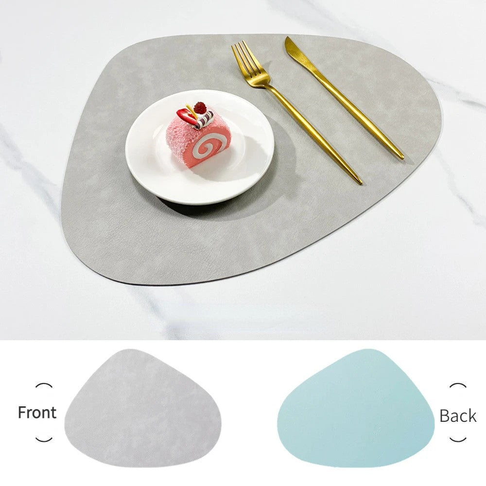 Cowhide Waterproof Double Sided Table Mat