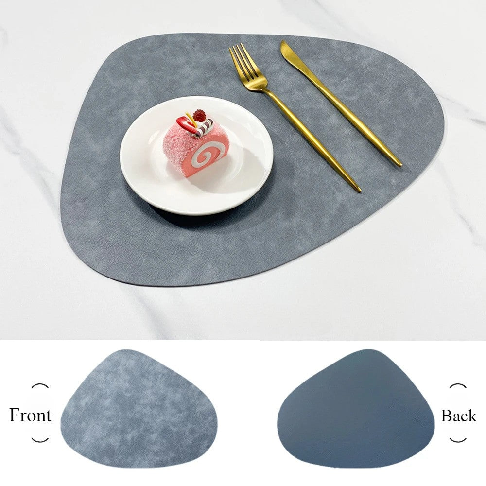 Cowhide Waterproof Double Sided Table Mat