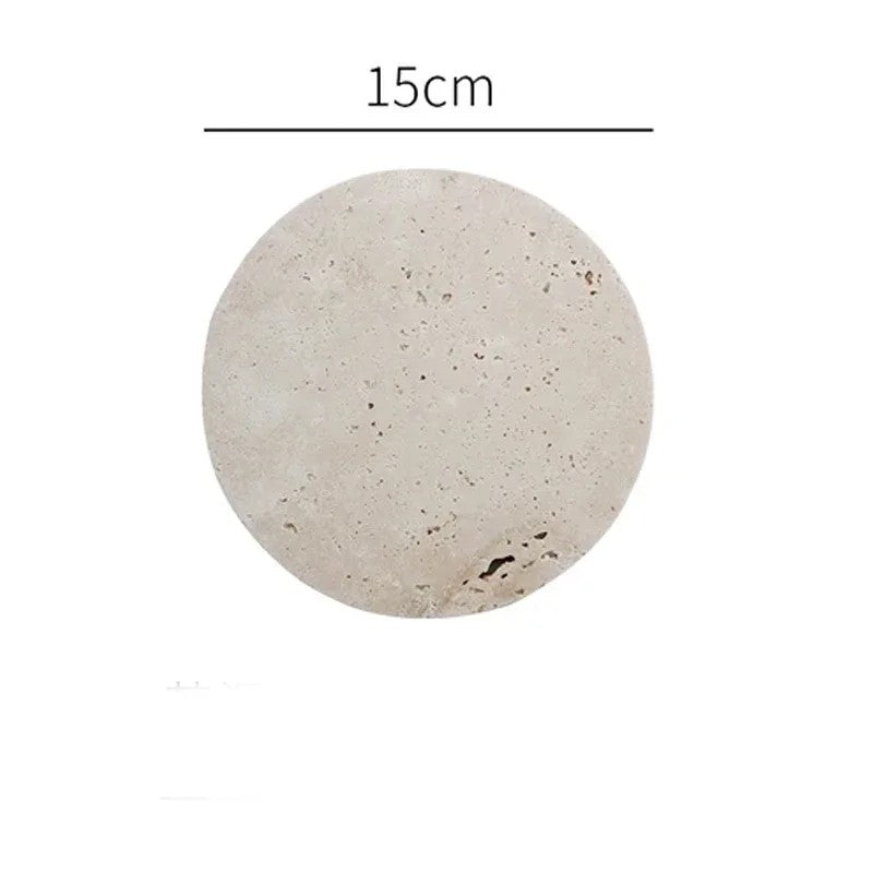 Natural Beige Marble Display Tray
