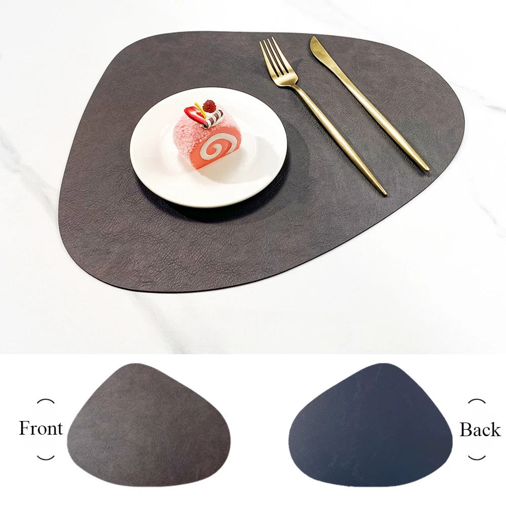 Cowhide Waterproof Double Sided Table Mat