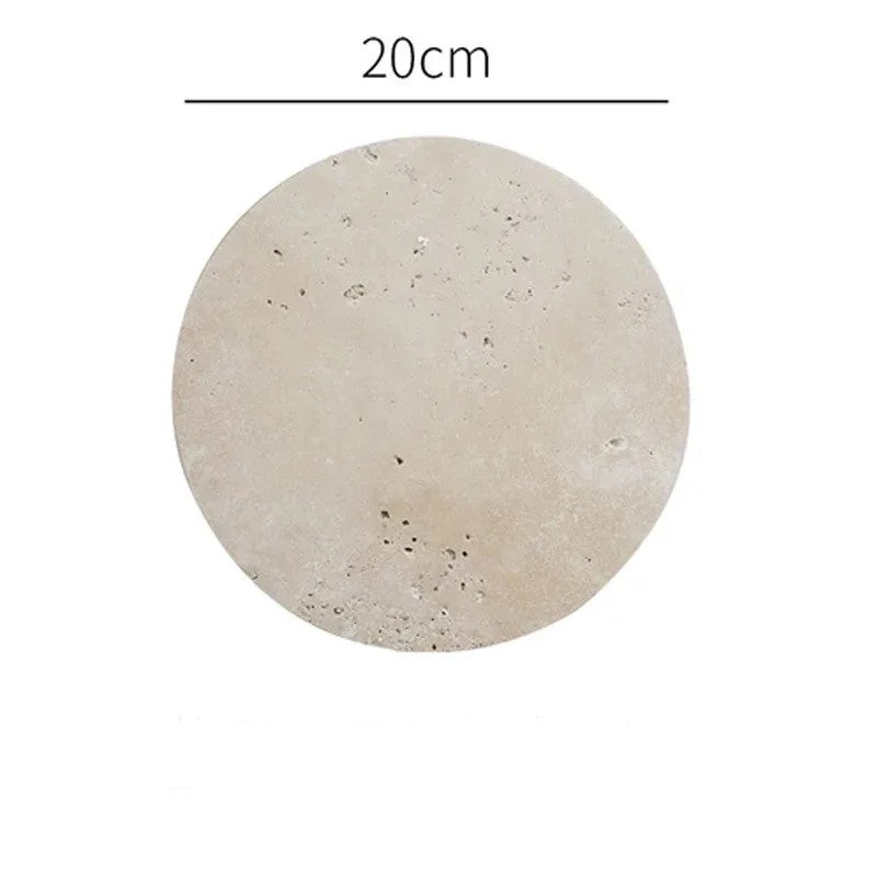 Natural Beige Marble Display Tray