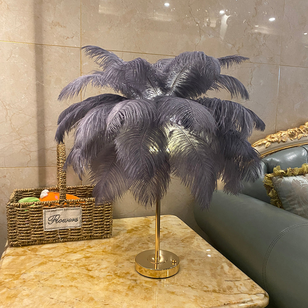 Feathra - Feather Table Light