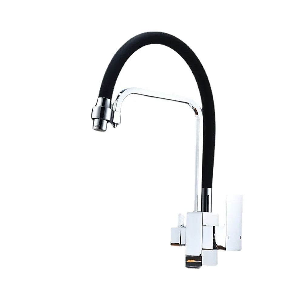 Ater - Black Chrome Kitchen Faucet