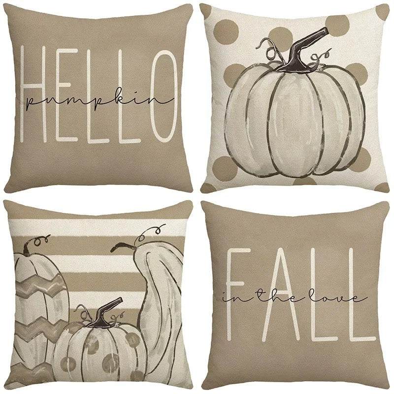 Amber - Pumpkin Pillowcases