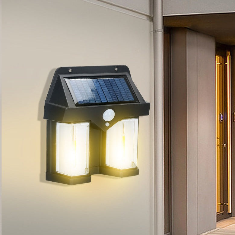 SuncrestDuo™ - IP65 Solar Wall Lamp