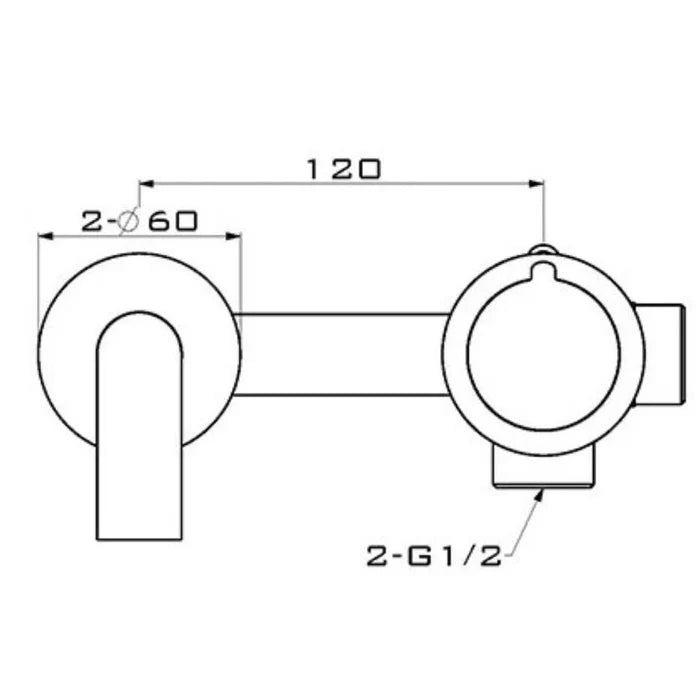 Alera - Wall-Mount Faucet