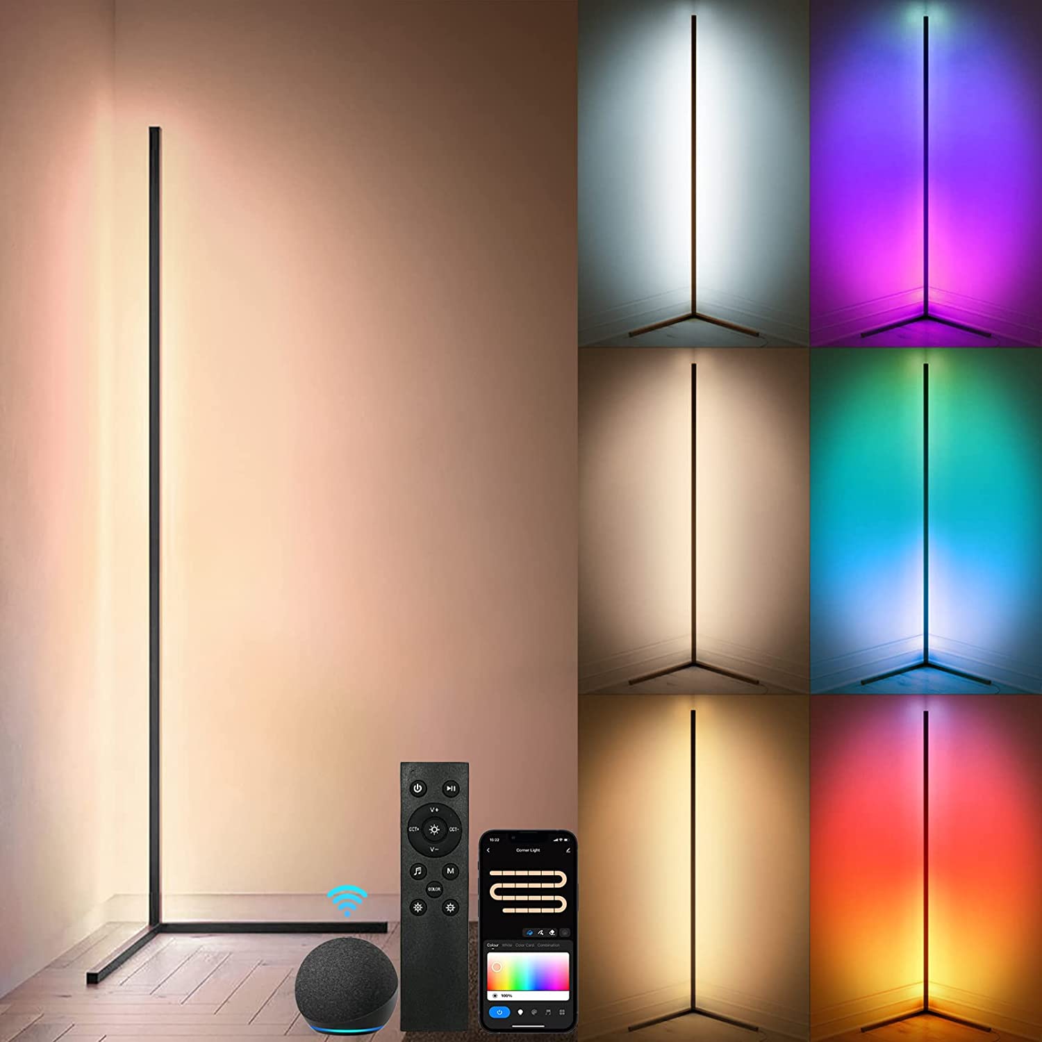 ChromaGlow - Smart Floor Lamp