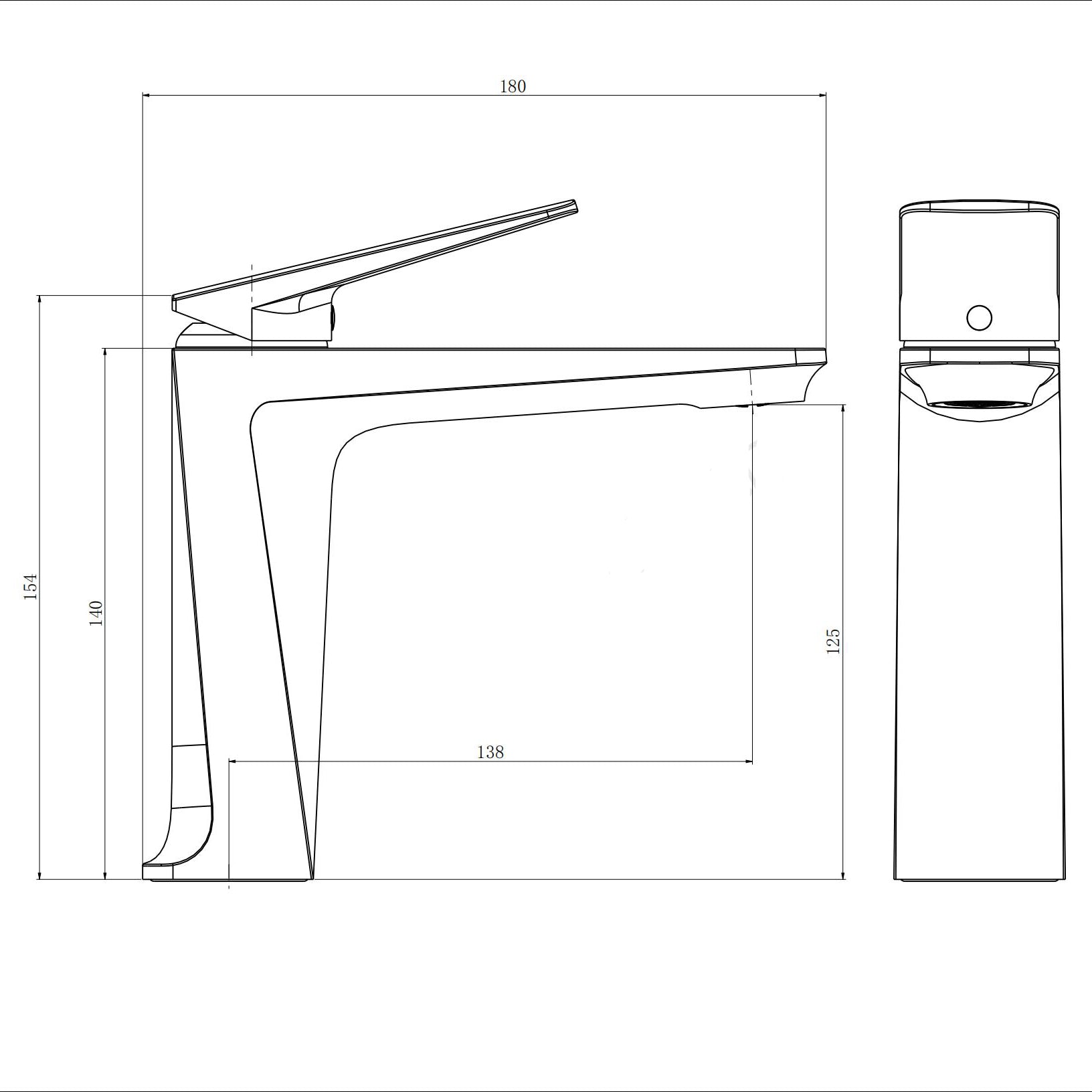 Avelin - Nordic Deck Mounted Faucet