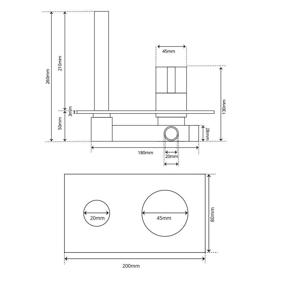 Alera - Wall-Mount Faucet