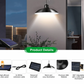 Solar Pendant Lights With Double Head
